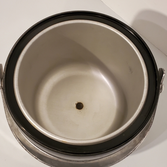 Vintage MCM 1950s Kromex Art Deco ATOMIC Ice Bucket - Picture 6 of 10